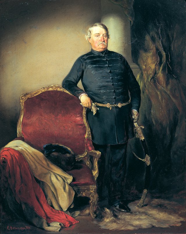 Portrait of Ferenc Imrédy by August von Pettenkofen