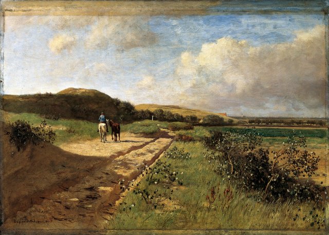 Dünen bei Katwijk by Eugen Jettel