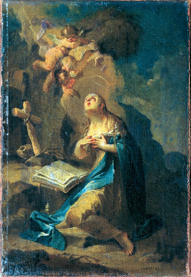 The penitent Mary Magdalene by Franz Sigrist