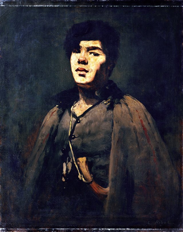 Junger Hirte by Augustin Théodule Ribot