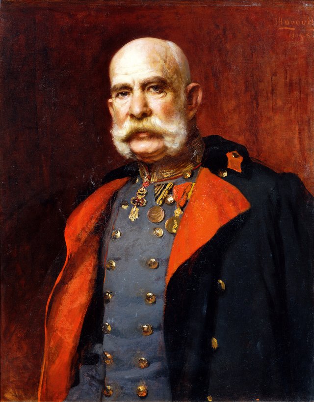 Emperor Franz Joseph of Austria-Hungary by Leopold Horovitz