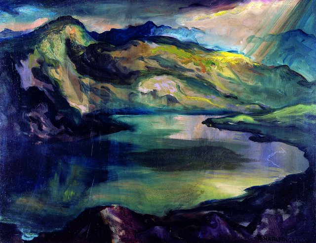 Bergsee by Richard Harlfinger