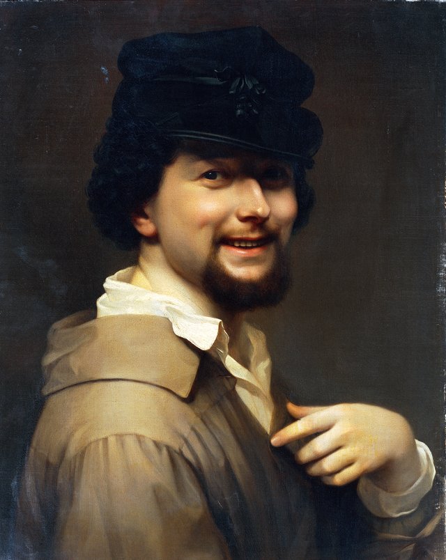 Selbstbildnis by Georg Raab