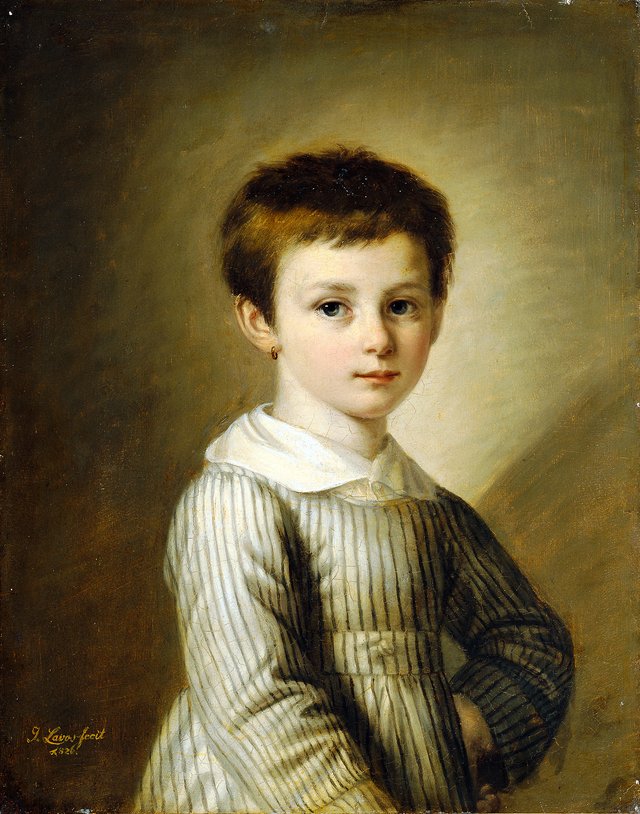 Knabenbildnis by Josef Lavos