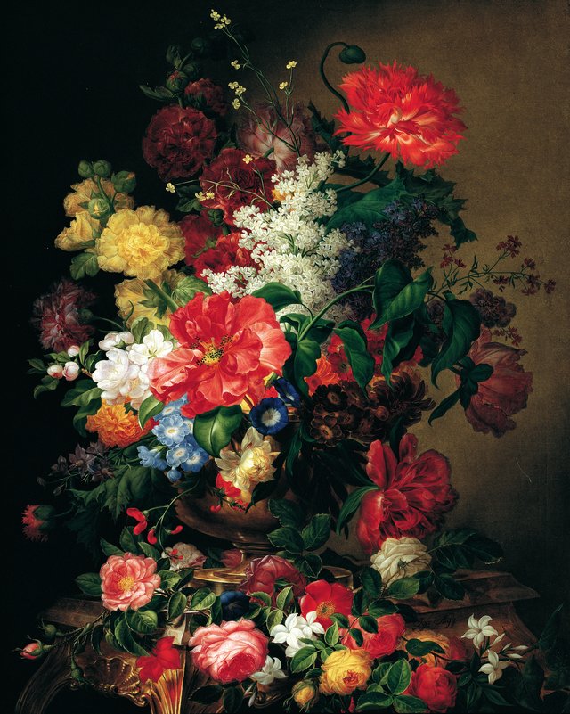 Blumenstück by Joseph Nigg
