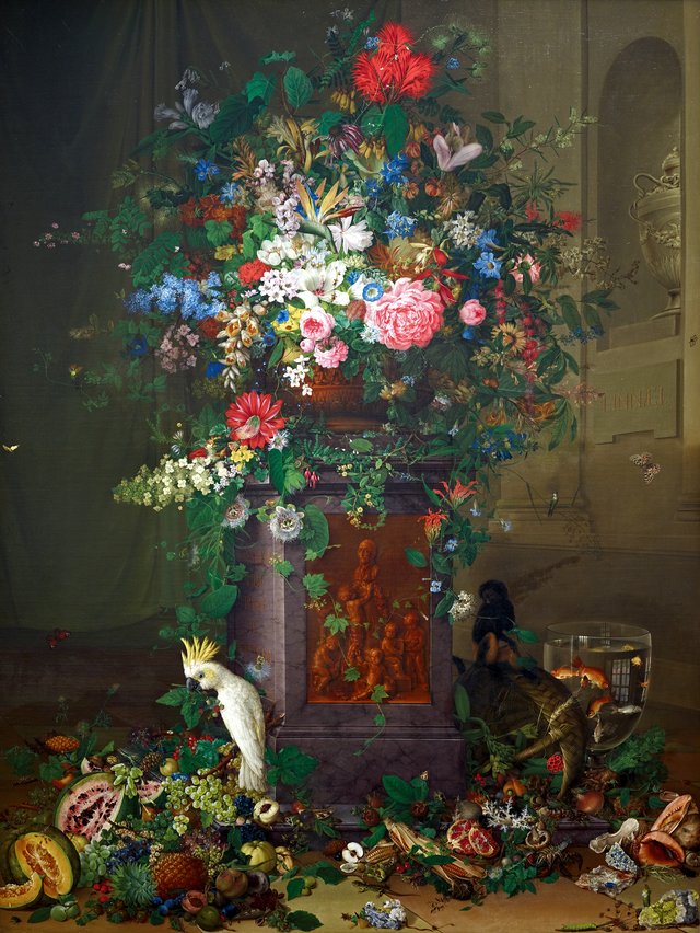 Jacquins monument by Johann Knapp