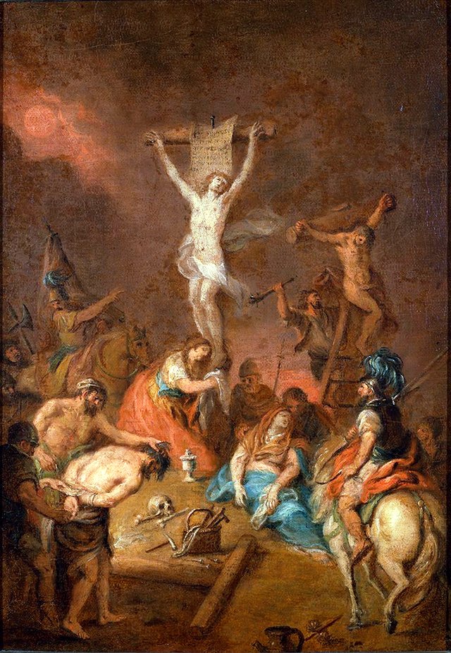 Kreuzigung Christi by Martin Johann Schmidt