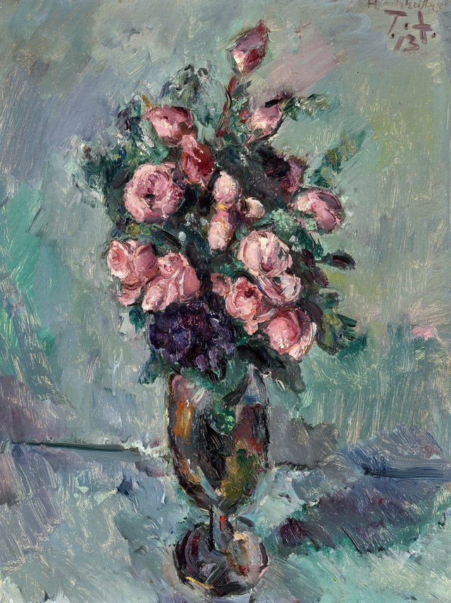 Hochzeitsrosen I by Anton Faistauer