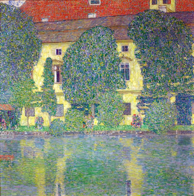 Castle Kammer at Attersee III (Schloss Kammer am Attersee III) by Gustav Klimt