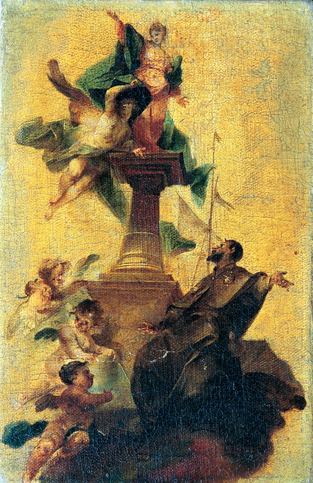 Saint James the Greater and the Faith by Franz Sigrist