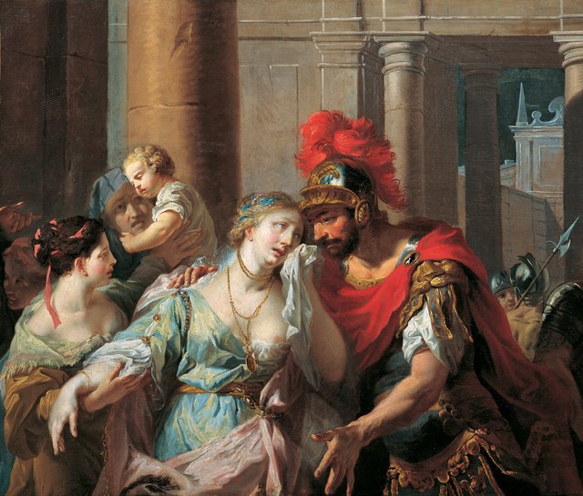 Hector's Farewell to Andromache by Anton Kern