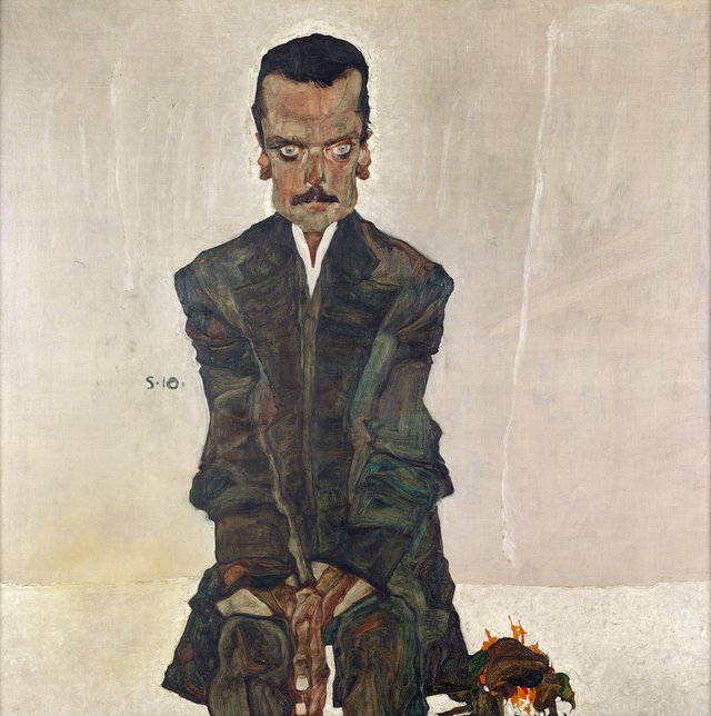 Eduard Kosmack by Egon Schiele