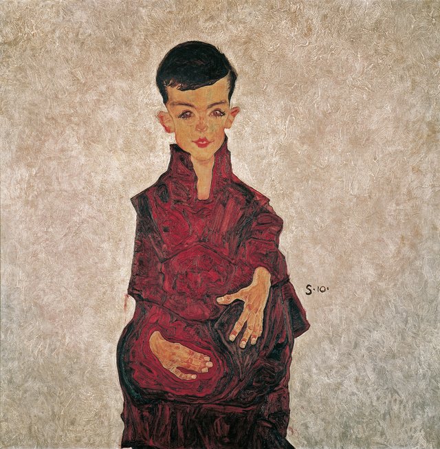 Portrait of Herbert Reiner by Egon Schiele