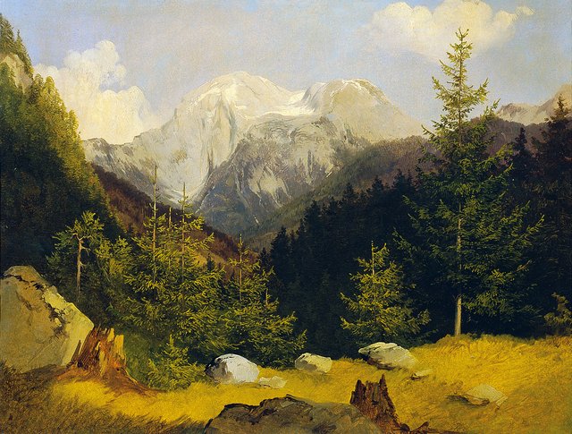 Der Hohe Göll by Joseph Holzer