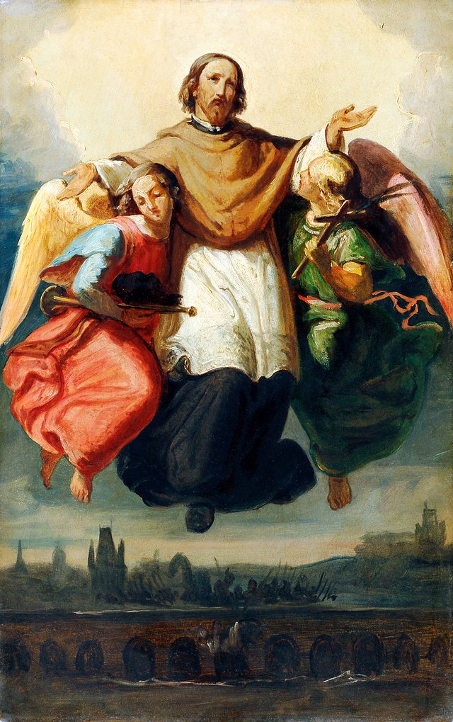 Glorie des heiligen Johannes von Nepomuk by Johann Till the Younger