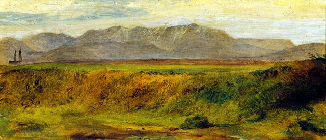 Landschaft mit Rax-Massiv by Johann Till the Younger