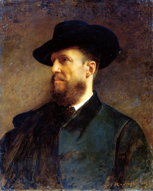 Carlos María de Borbón y Österreich-Este by Heinrich von Angeli