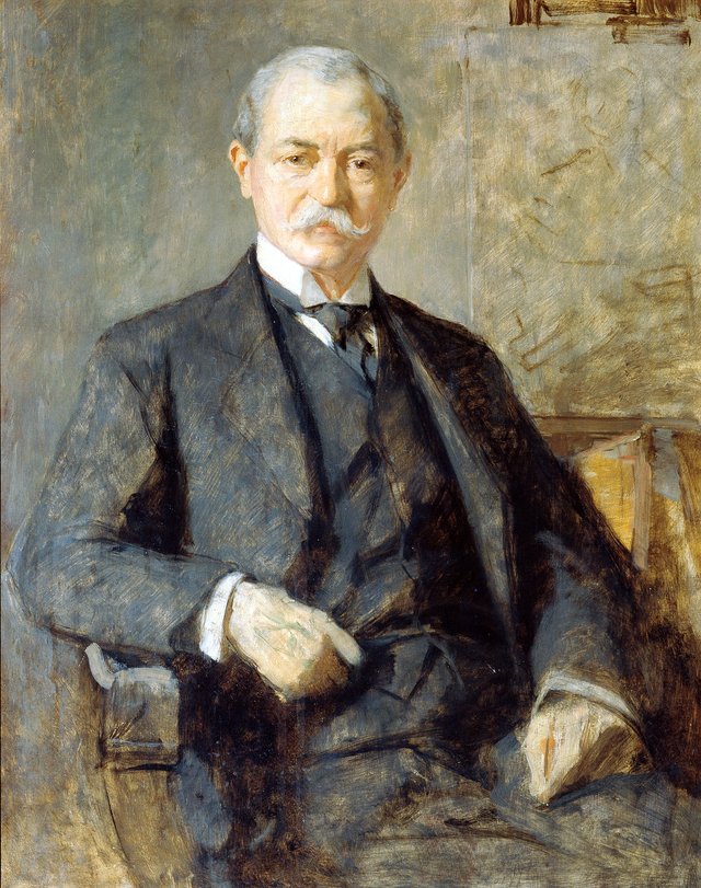 Self-portrait by Heinrich von Angeli