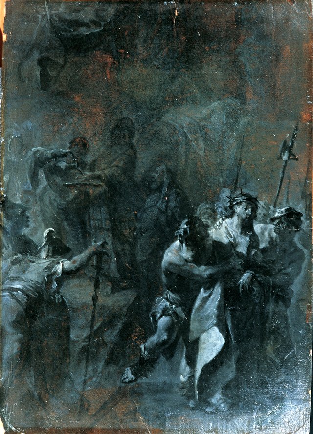 Pilate washes his Hands by Franz Sigrist