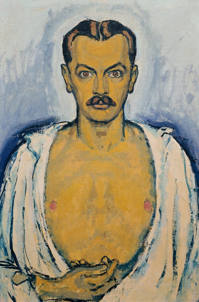Selbstporträt by Koloman Moser