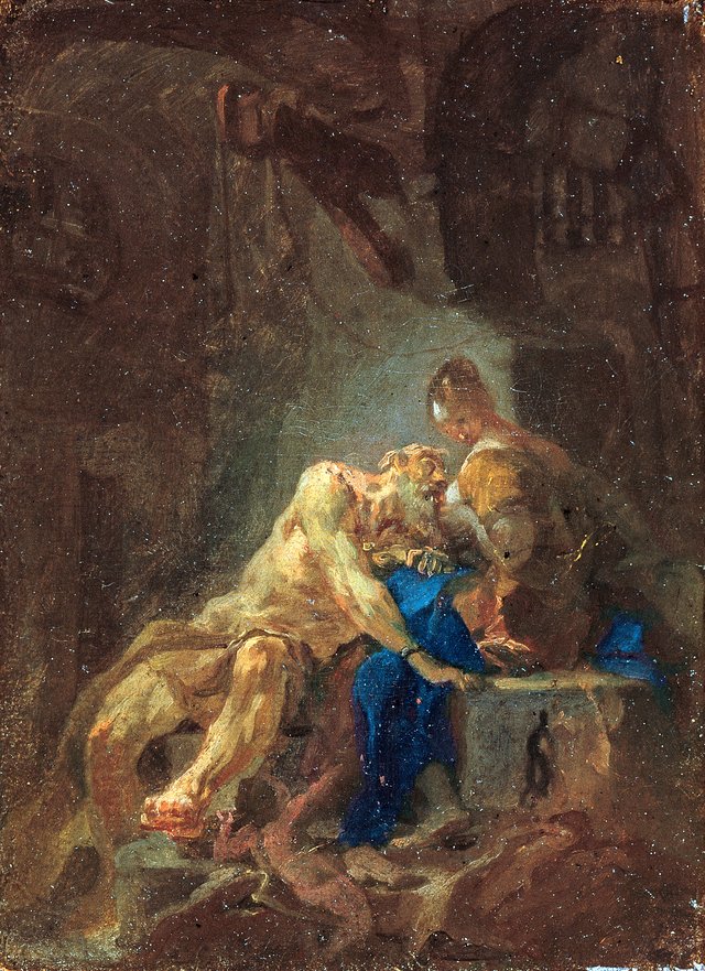 Cimon and Pero by Franz Sigrist