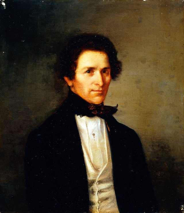 Herrenporträt by Franz Eybl