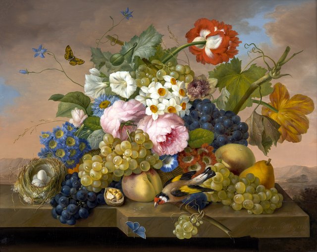 Blumenstillleben by Franz Xaver Petter