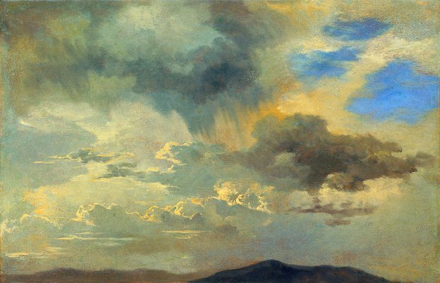 Wolkenstudie by Adalbert Stifter