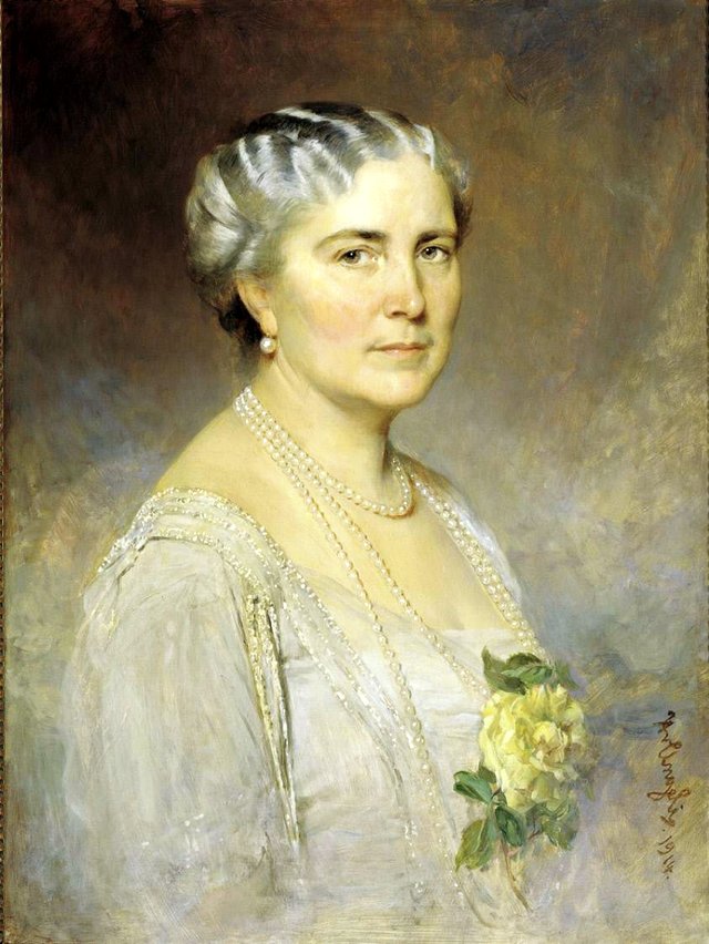 Portrait of Margarethe Gräfin Lanckorońska (1863-1957) by Heinrich von Angeli