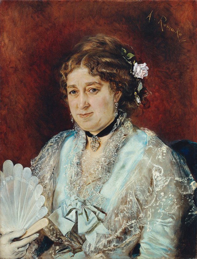 Babette Tapecierer by Anton Romako