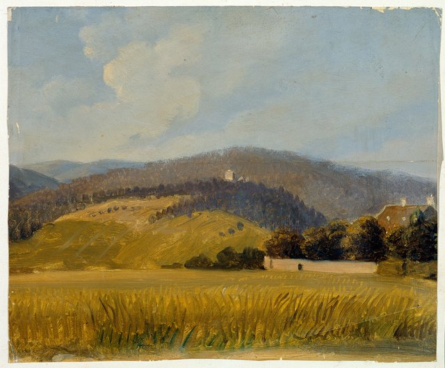 Landschaft bei Baden by Johann Peter Krafft