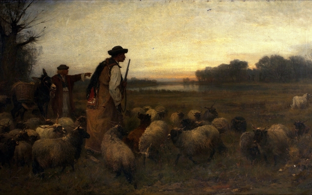 Die Nähe des Wolfes by Otto von Thoren