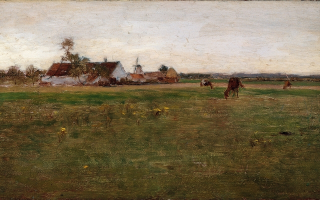 Abendlandschaft by Eugen Jettel