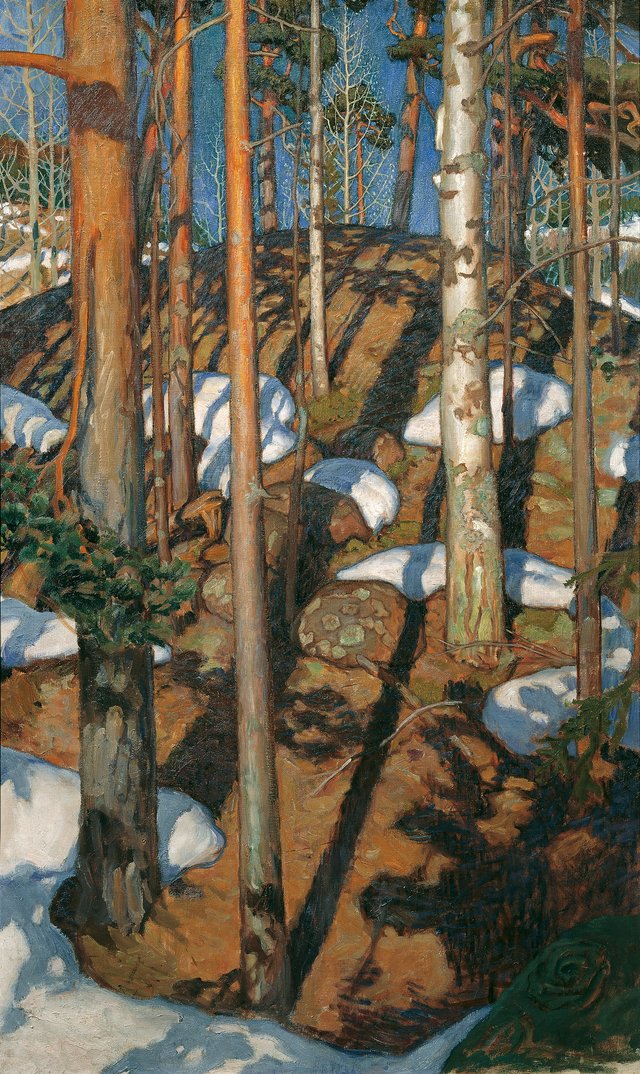 Spring by Akseli Gallen-Kallela