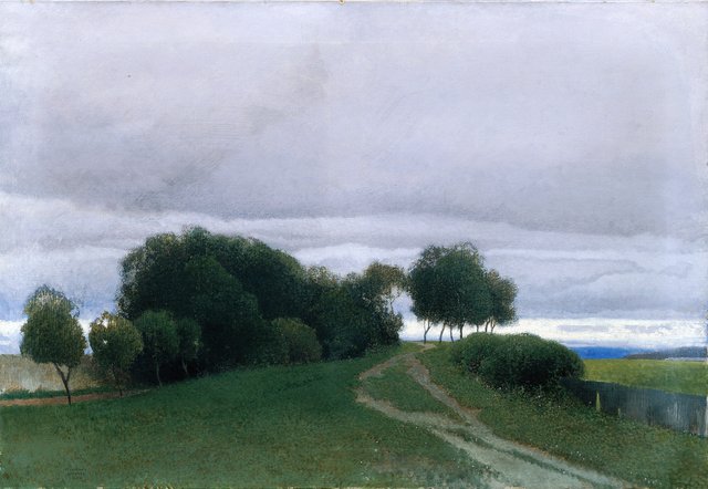Trüber Abend by Ferdinand Brunner