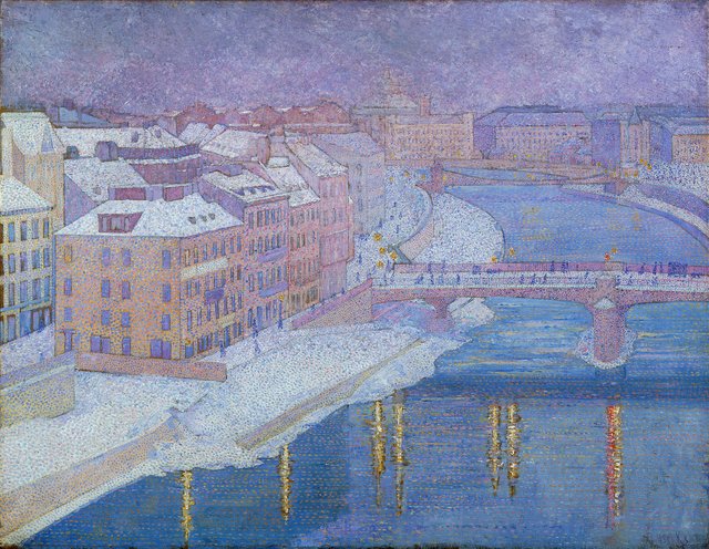 An der Donaulände by Franz Jaschke