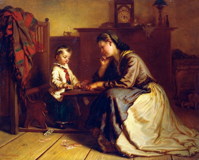 Kartenspiel by Ferdinand Mallitsch