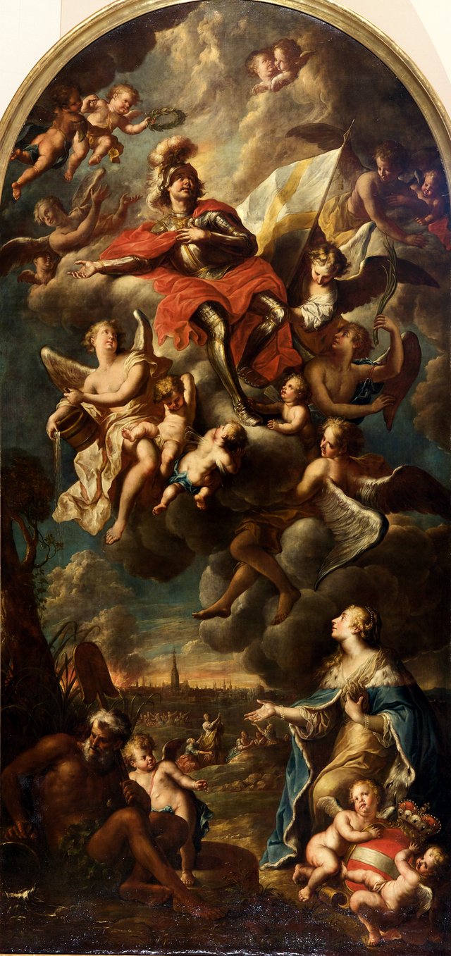 Der heilige Florian by Franz Xaver Wagenschön