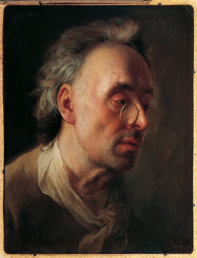 Bildnis des Vaters des Künstlers by Franz Anton Palko