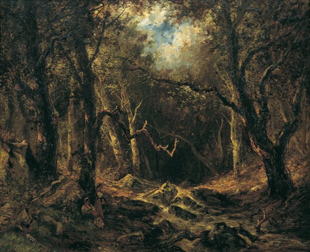 Inside the Forest by Narcisse Virgilio Díaz