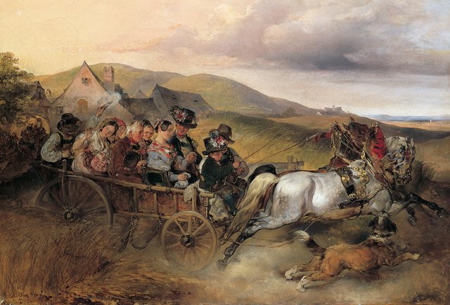 The Wedding Journey by Carl Schindler