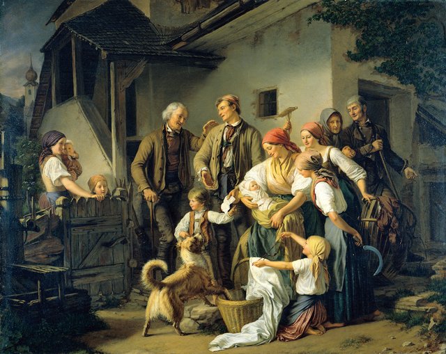 The Foundling by Ferdinand Mallitsch