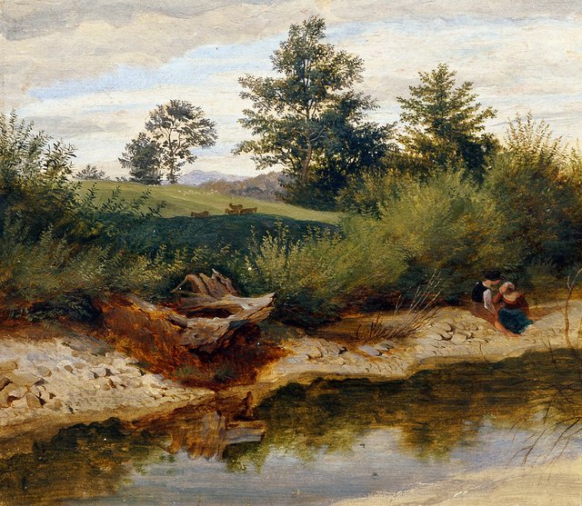 Bachlandschaft by Friedrich Philipp Reinhold