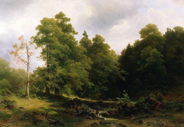 Der stille Waldwinkel by Joseph Holzer