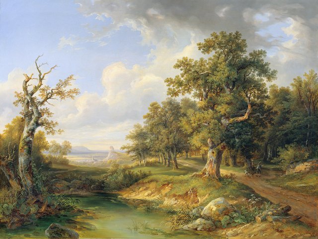 Wood near Mödling by Joseph Altenkopf
