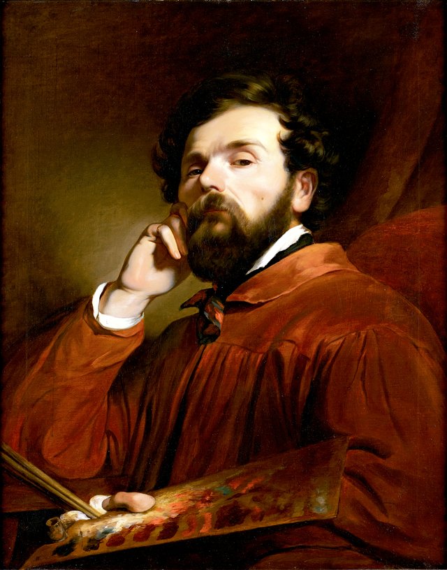 Self-portrait by Friedrich von Amerling