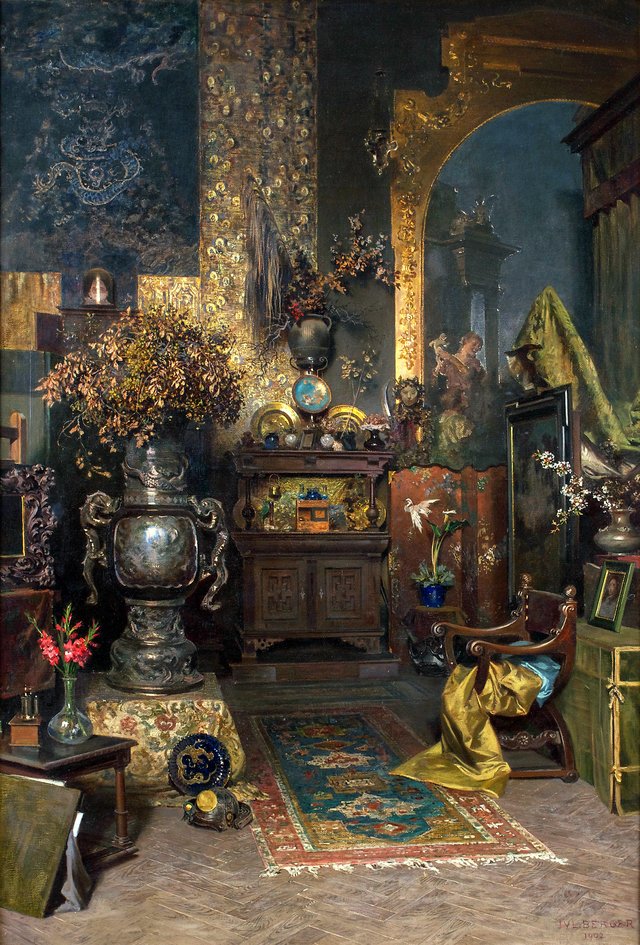 Studio Interior by Julius Victor Berger
