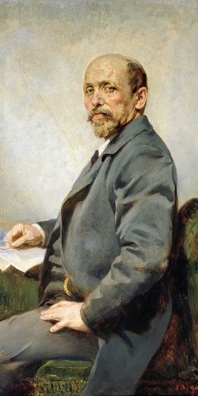 The Court Photographer Josef Löwy by Julius Victor Berger