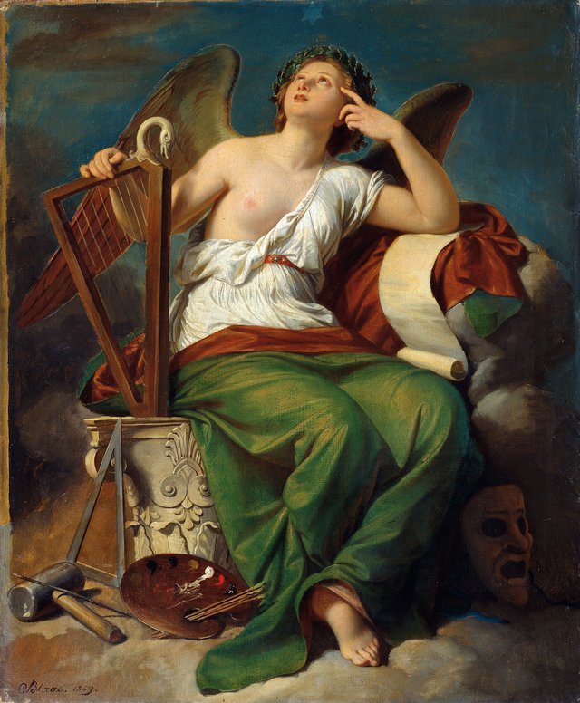 Allegory of art by Karl von Blaas