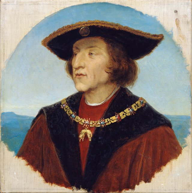 Emperor Maximilian I. by Karl von Blaas